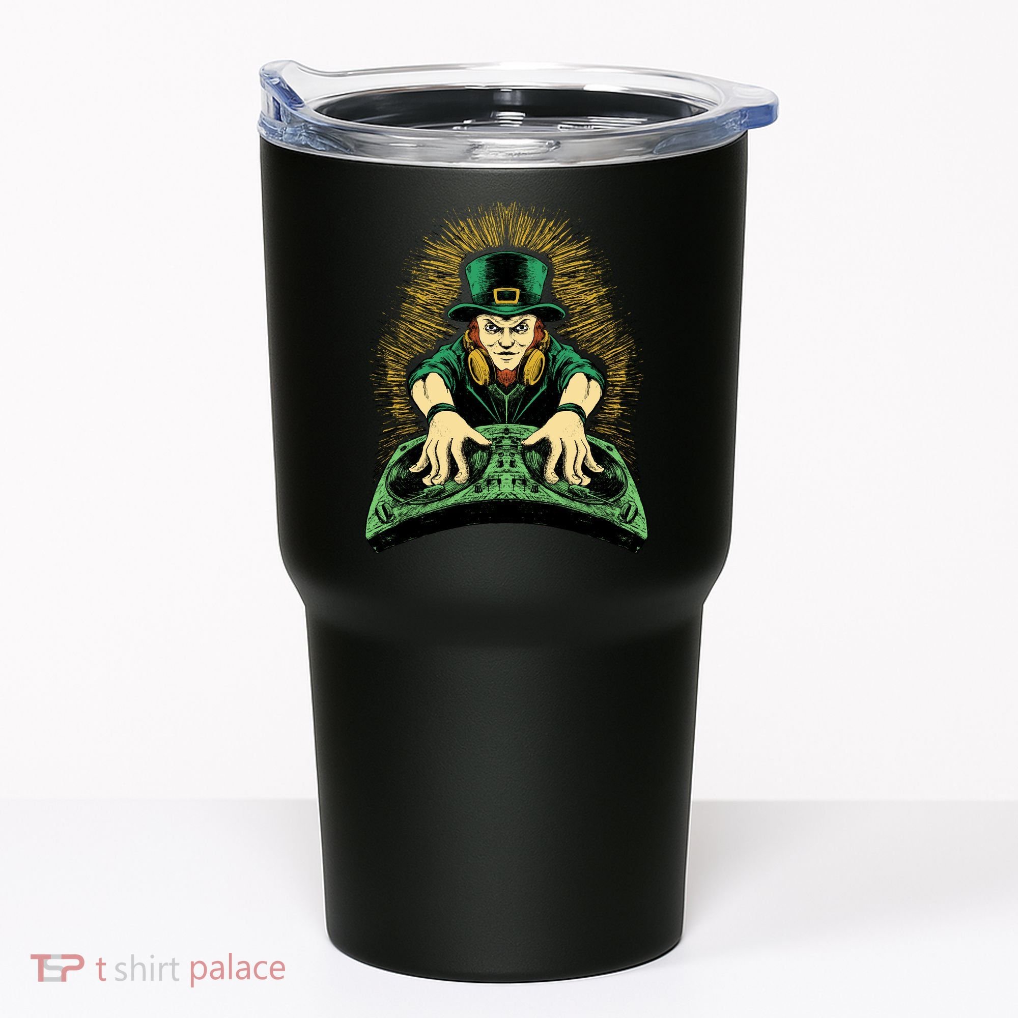 Leprechaun Dj St Patricks Tumbler