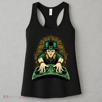 Leprechaun Dj St Patricks Women's Tank Top thumb 3