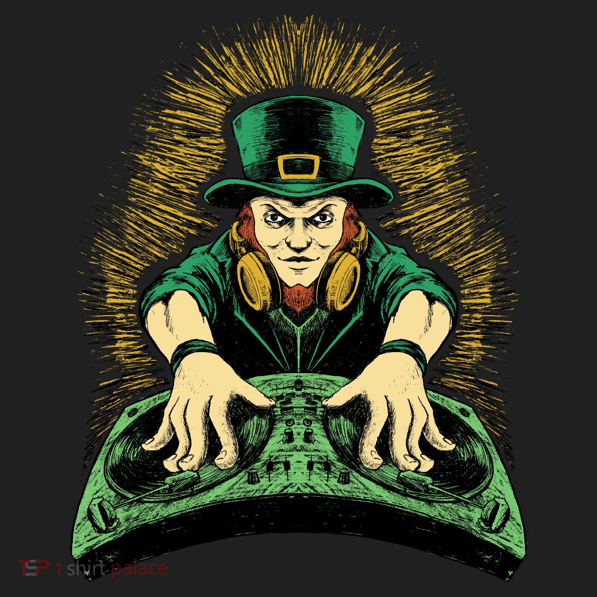 Leprechaun Dj St Patricks Hat