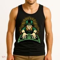 Leprechaun Dj St Patricks Tank Top thumb 3