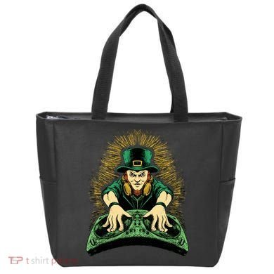 Leprechaun Dj St Patricks Tote Bag