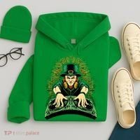 Leprechaun Dj St Patricks Hoodie thumb 4