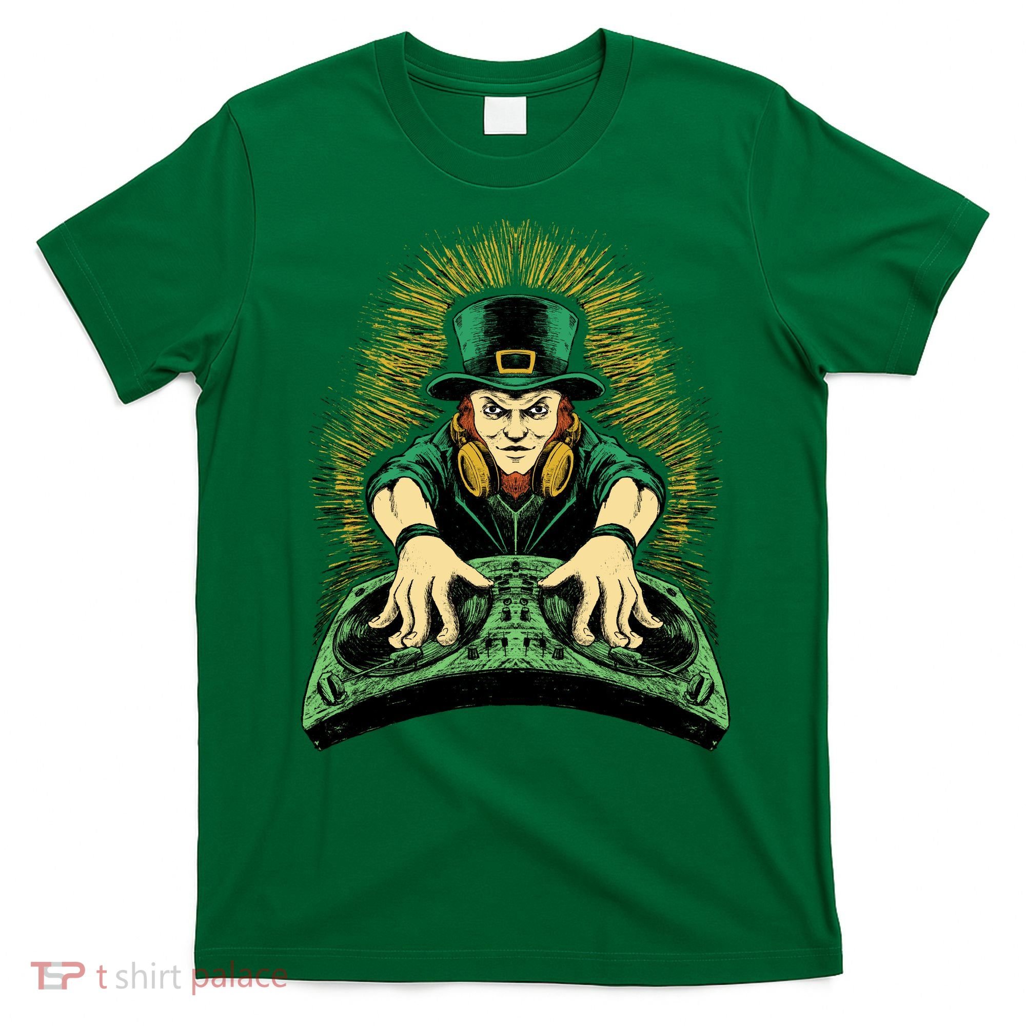 Leprechaun Dj St Patricks T-Shirt