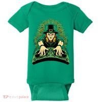 Leprechaun Dj St Patricks Baby Bodysuit thumb 0