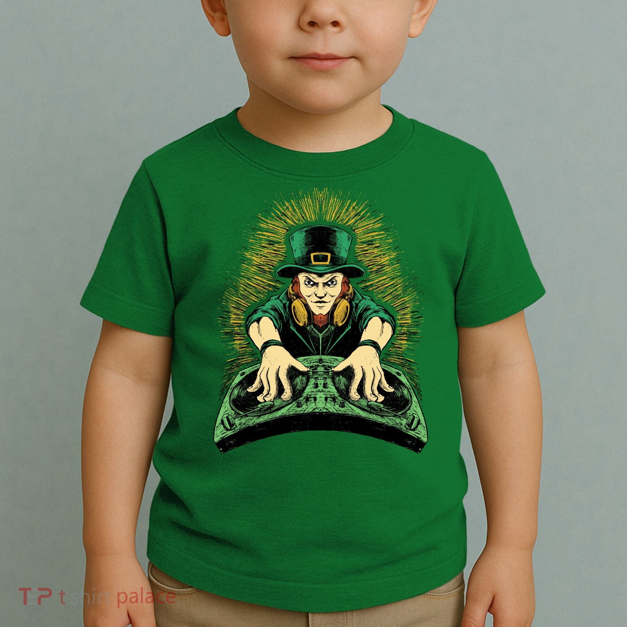 Leprechaun Dj St Patricks Toddler T-Shirt