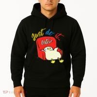 Lazy Duck Sit On The Sofa Do It Later Hoodie thumb 2