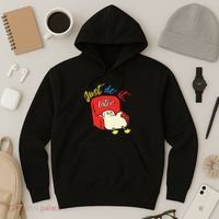 Lazy Duck Sit On The Sofa Do It Later Hoodie thumb 3