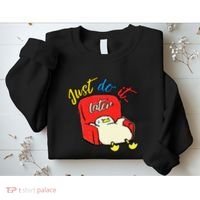 Lazy Duck Sit On The Sofa Do It Later Sweatshirt thumb 2