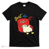 Lazy Duck Sit On The Sofa Do It Later T-Shirt thumb 0