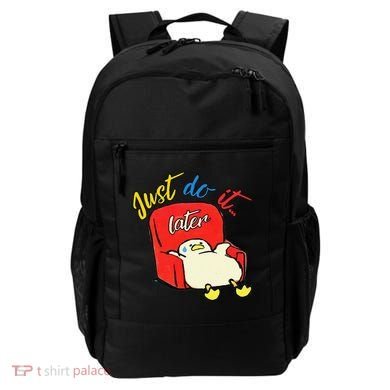 Lazy Duck Sit On The Sofa Do It Later Backpack