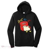 Lazy Duck Sit On The Sofa Do It Later Women's Hoodie thumb 0