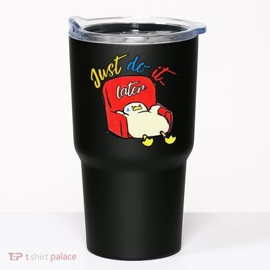 Lazy Duck Sit On The Sofa Do It Later Tumbler