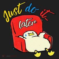Lazy Duck Sit On The Sofa Do It Later Tumbler thumb 3