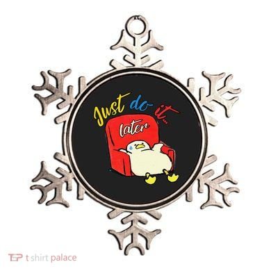Lazy Duck Sit On The Sofa Do It Later Ornament