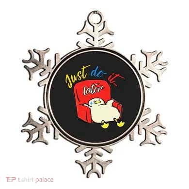 Lazy Duck Sit On The Sofa Do It Later Ornament