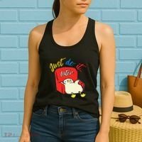 Lazy Duck Sit On The Sofa Do It Later Women's Tank Top thumb 2