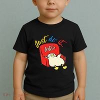 Lazy Duck Sit On The Sofa Do It Later Toddler T-Shirt thumb 2