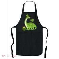 Leprechaun Dinosaur Shamrock St Patricks Day Animal Irish Apron thumb 0