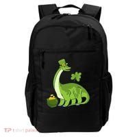 Leprechaun Dinosaur Shamrock St Patricks Day Animal Irish Backpack thumb 0