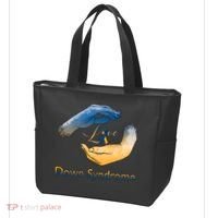 Love Down Syndrome Awareness Gold Blue Ribbon Down Syndrome Warrior Tote Bag thumb 3