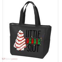 Littie Debbie Slut Funny Christmas Tree Cakes Xmas  Tote Bag thumb 3