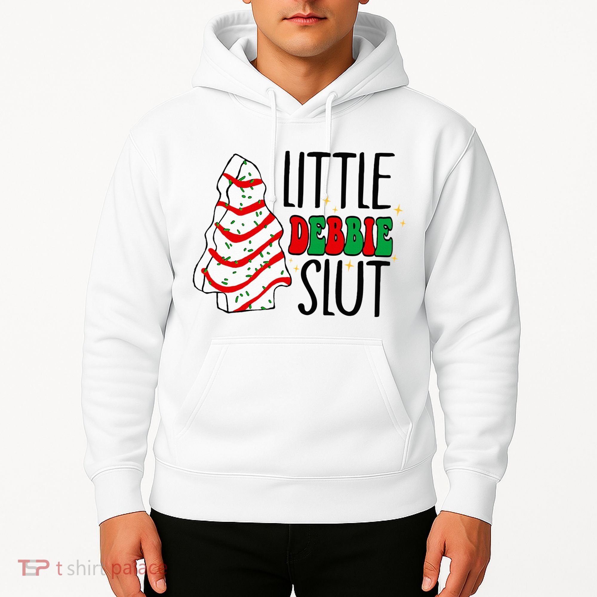 Littie Debbie Slut Funny Christmas Tree Cakes Xmas  Hoodie