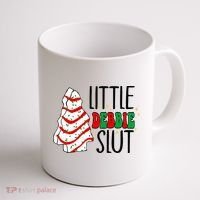 Littie Debbie Slut Funny Christmas Tree Cakes Xmas  Coffee Mug thumb 1