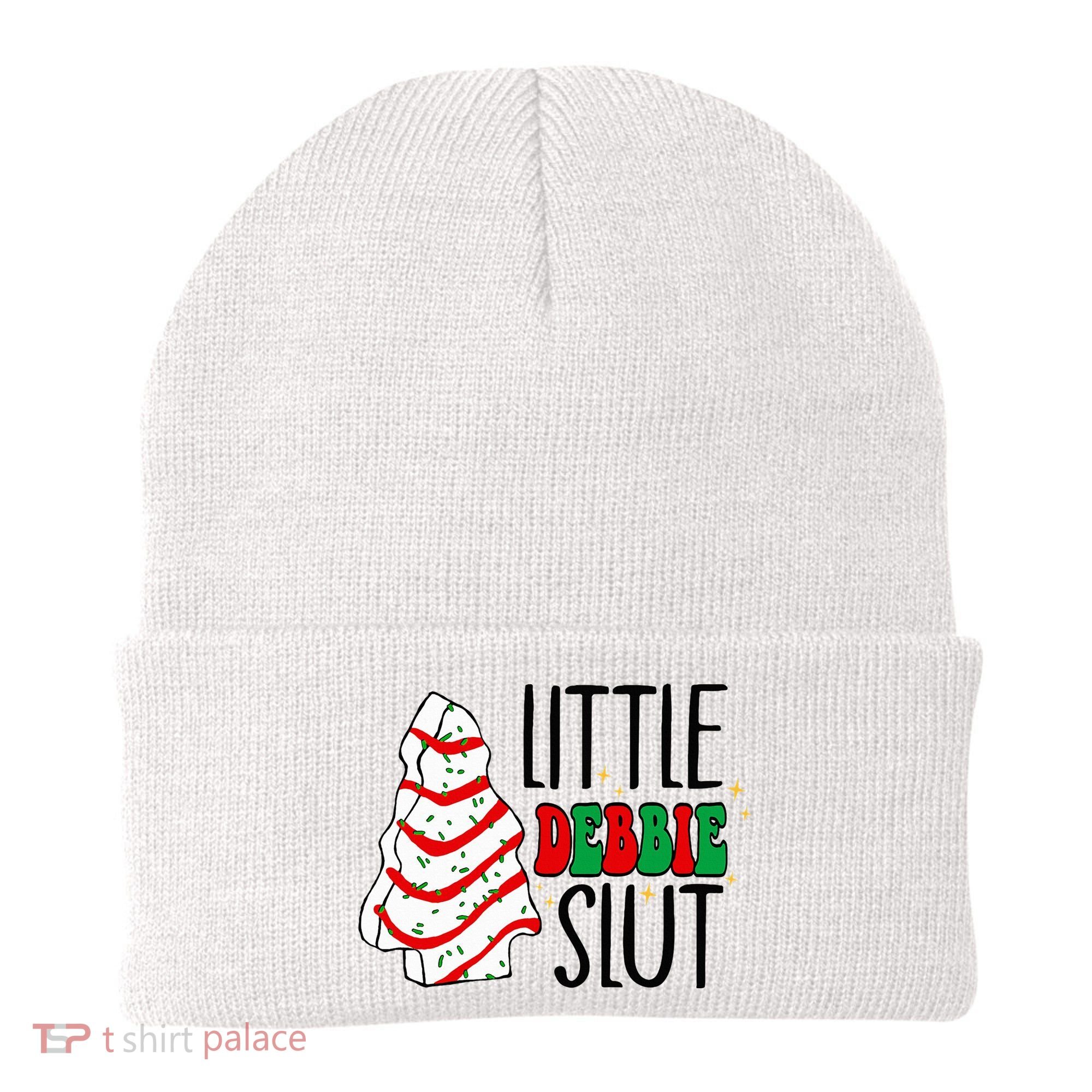 Littie Debbie Slut Funny Christmas Tree Cakes Xmas  Beanie