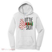 Littie Debbie Slut Funny Christmas Tree Cakes Xmas  Women's Hoodie thumb 0