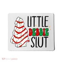 Littie Debbie Slut Funny Christmas Tree Cakes Xmas  Mousepad thumb 0