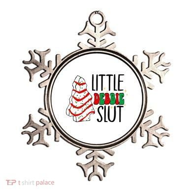 Littie Debbie Slut Funny Christmas Tree Cakes Xmas  Ornament