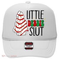 Littie Debbie Slut Funny Christmas Tree Cakes Xmas  Hat thumb 0