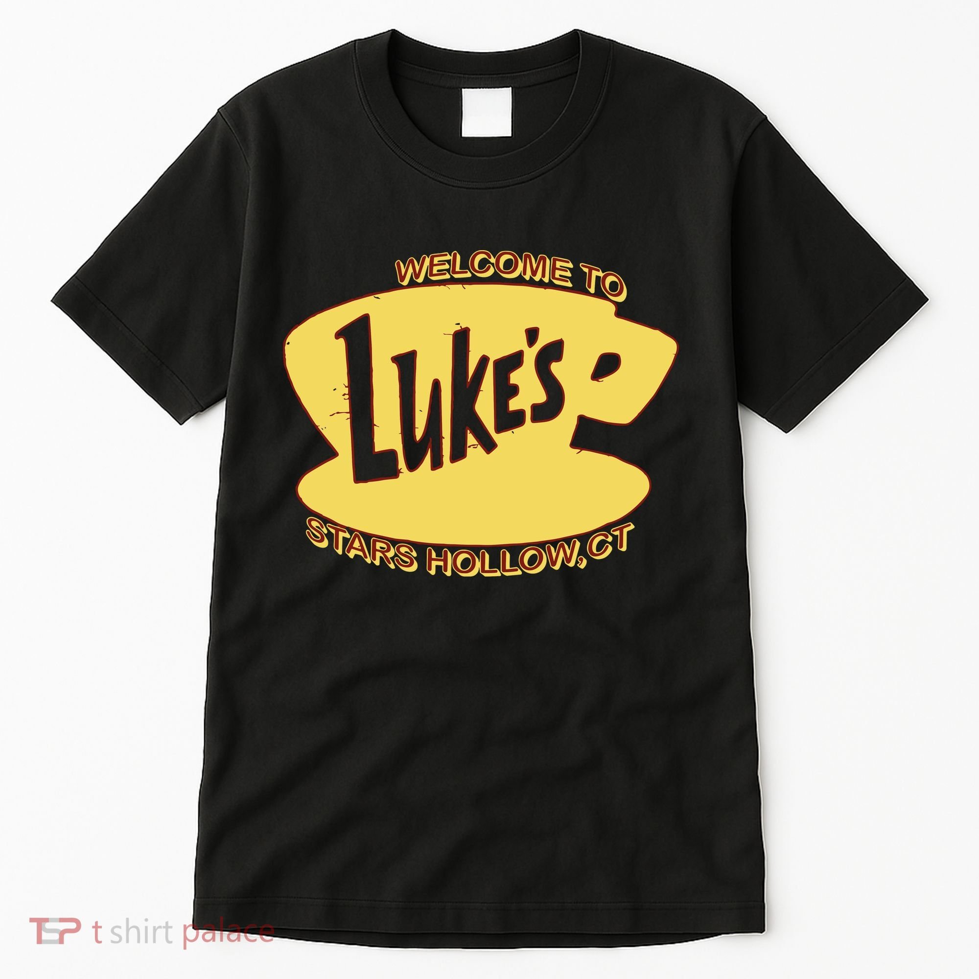 LukeS Diner Stars Hollow Tall T-Shirt