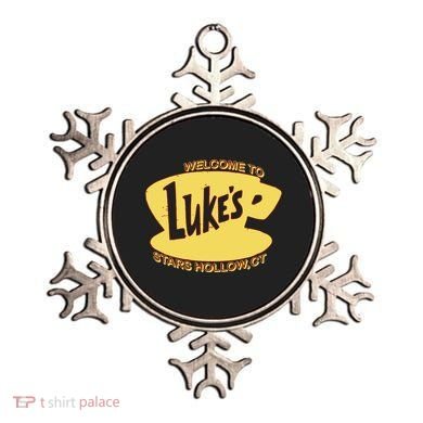 LukeS Diner Stars Hollow Ornament