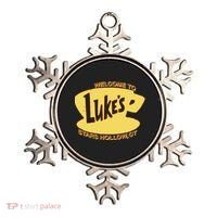 LukeS Diner Stars Hollow Ornament thumb 0