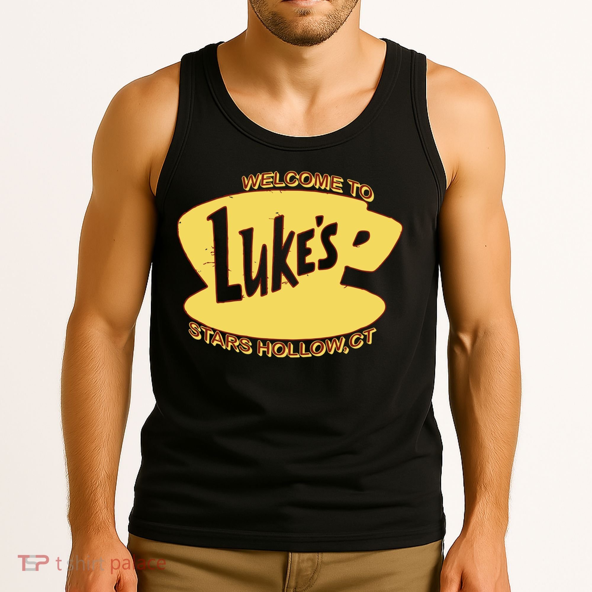 LukeS Diner Stars Hollow Tank Top