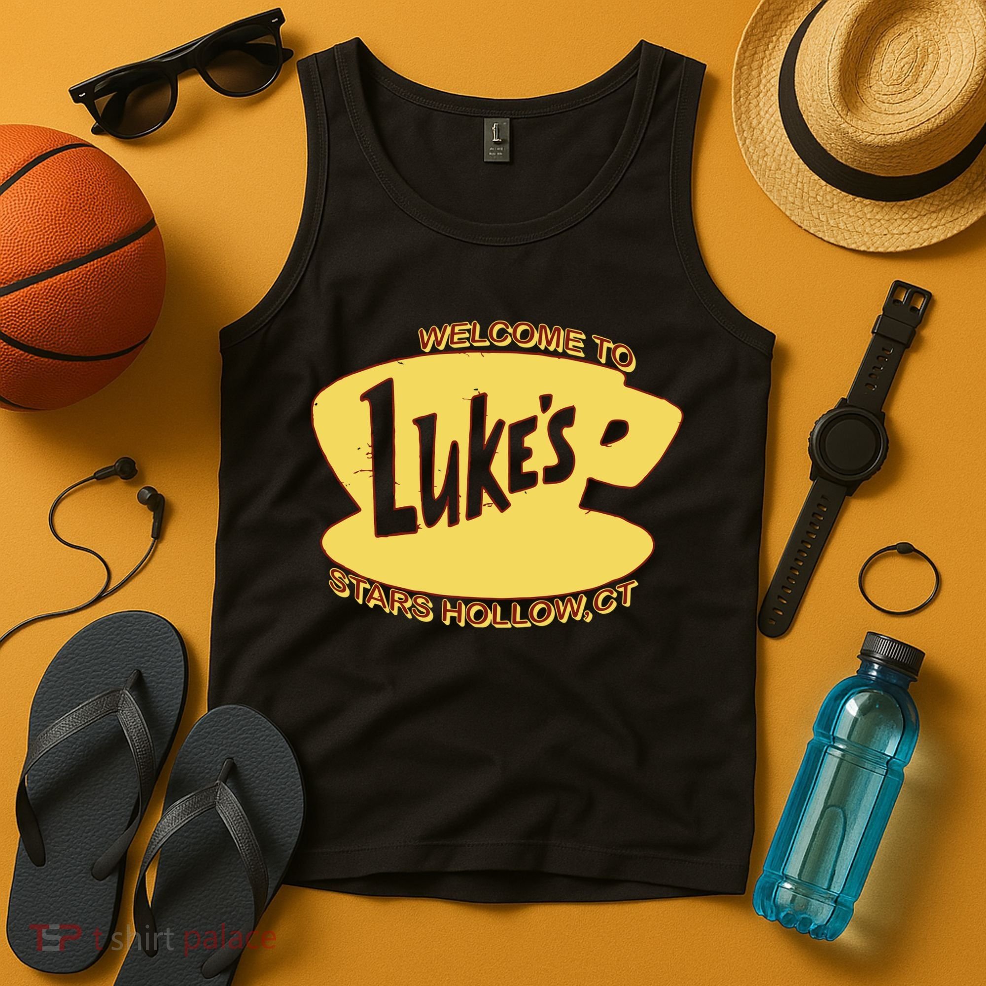 LukeS Diner Stars Hollow Tank Top