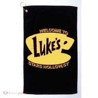 LukeS Diner Stars Hollow Golf Towel thumb 0