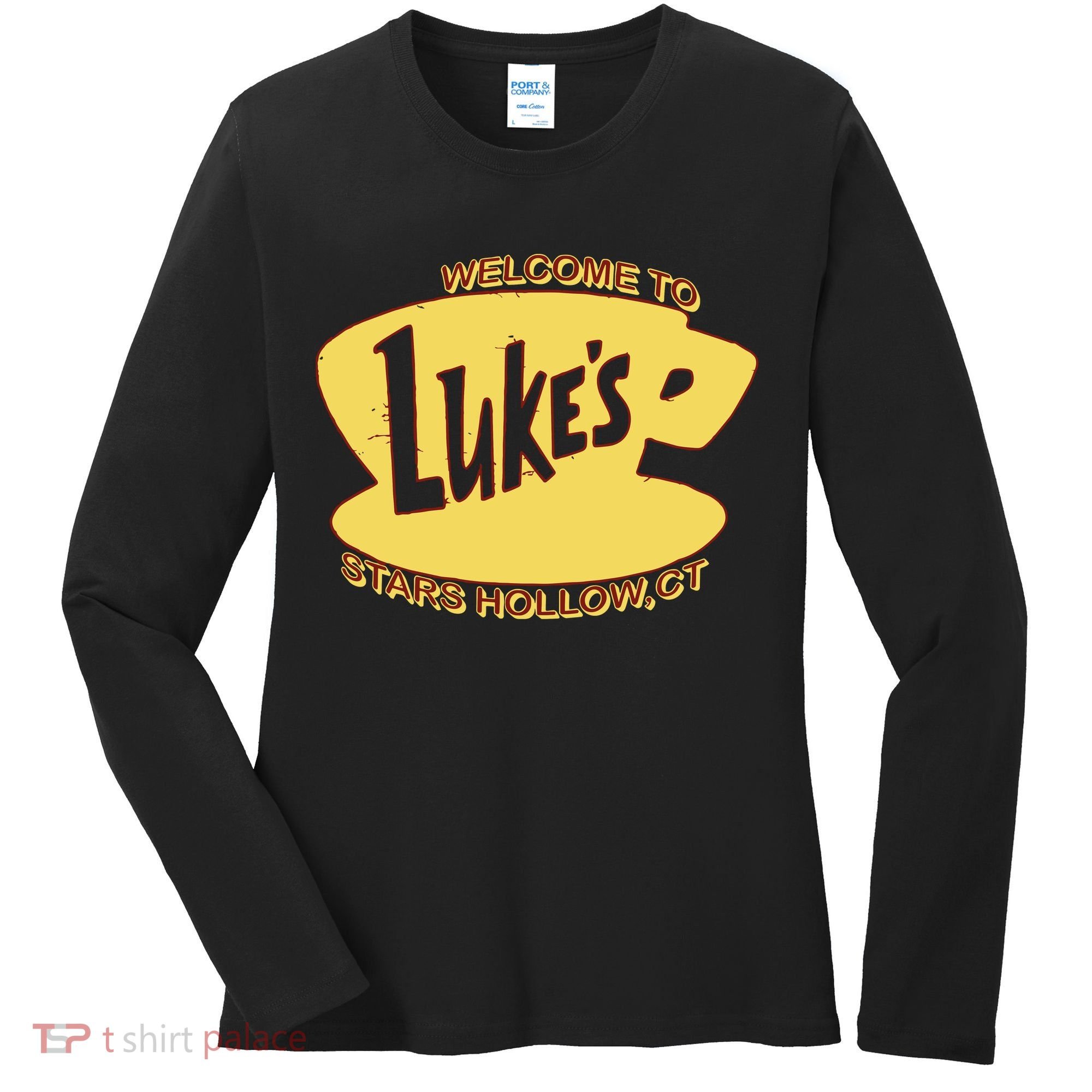 LukeS Diner Stars Hollow Women's Long Sleeve Shirt