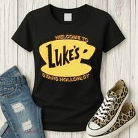 LukeS Diner Stars Hollow Women's T-Shirt thumb 3