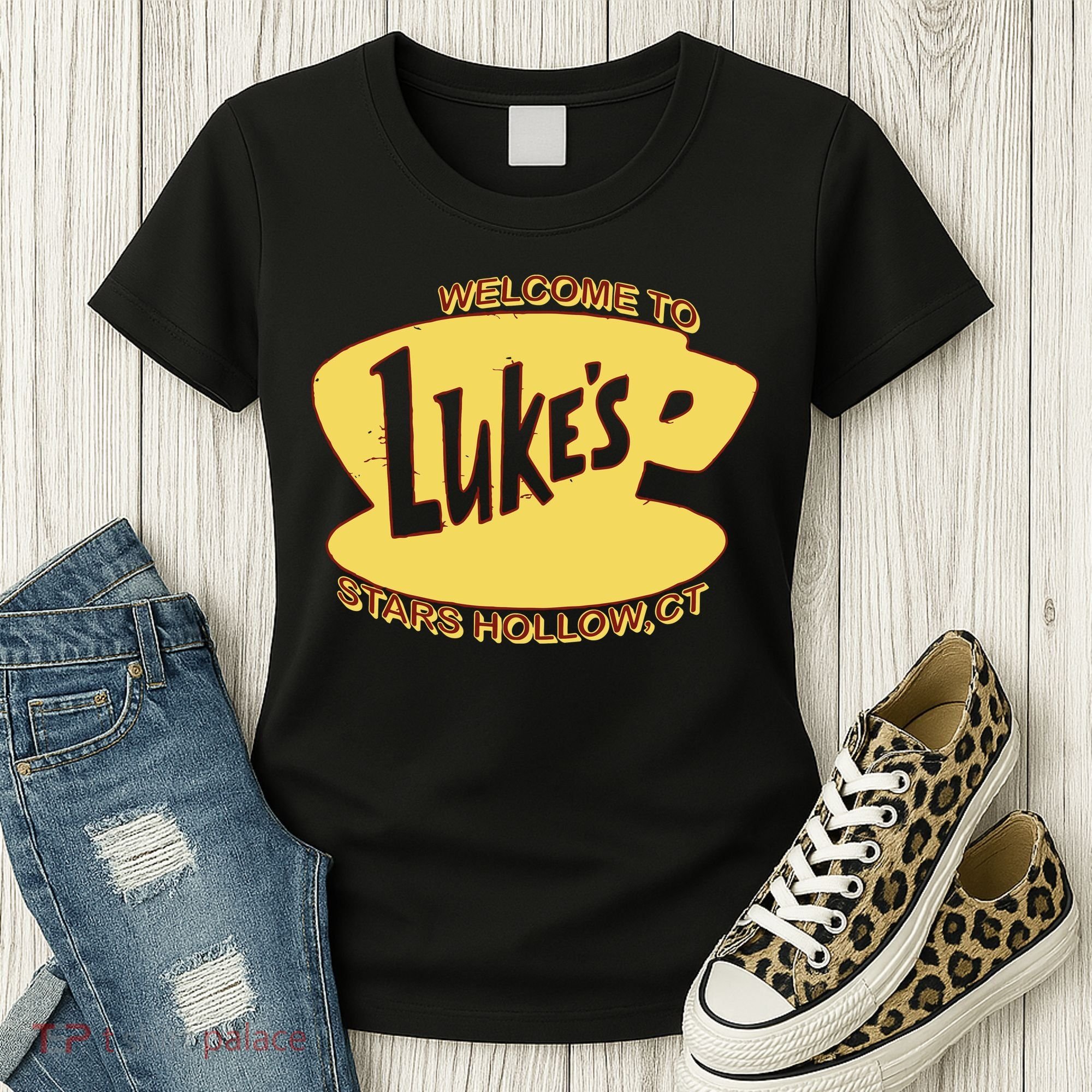 LukeS Diner Stars Hollow Women's T-Shirt