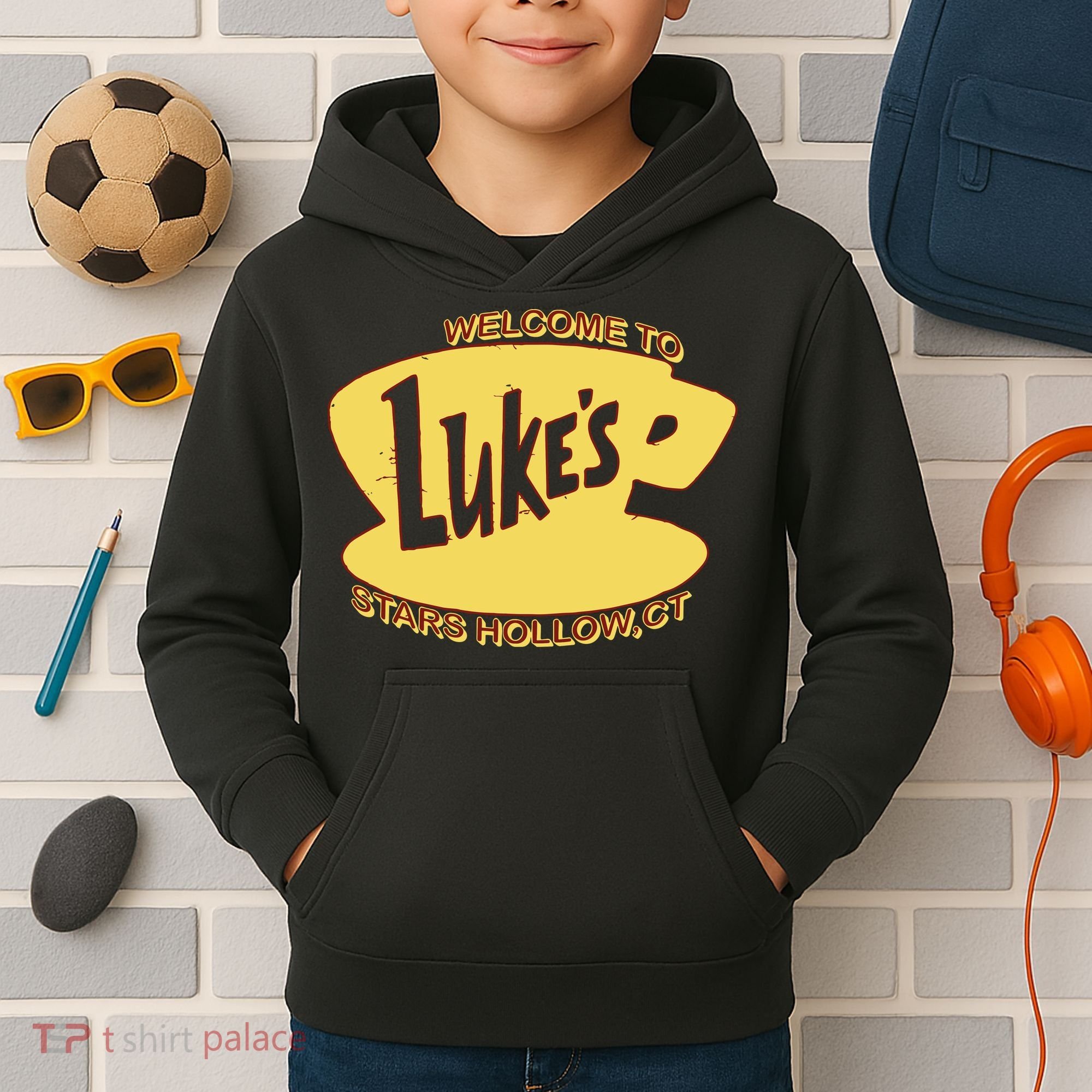 LukeS Diner Stars Hollow Kids Hoodie