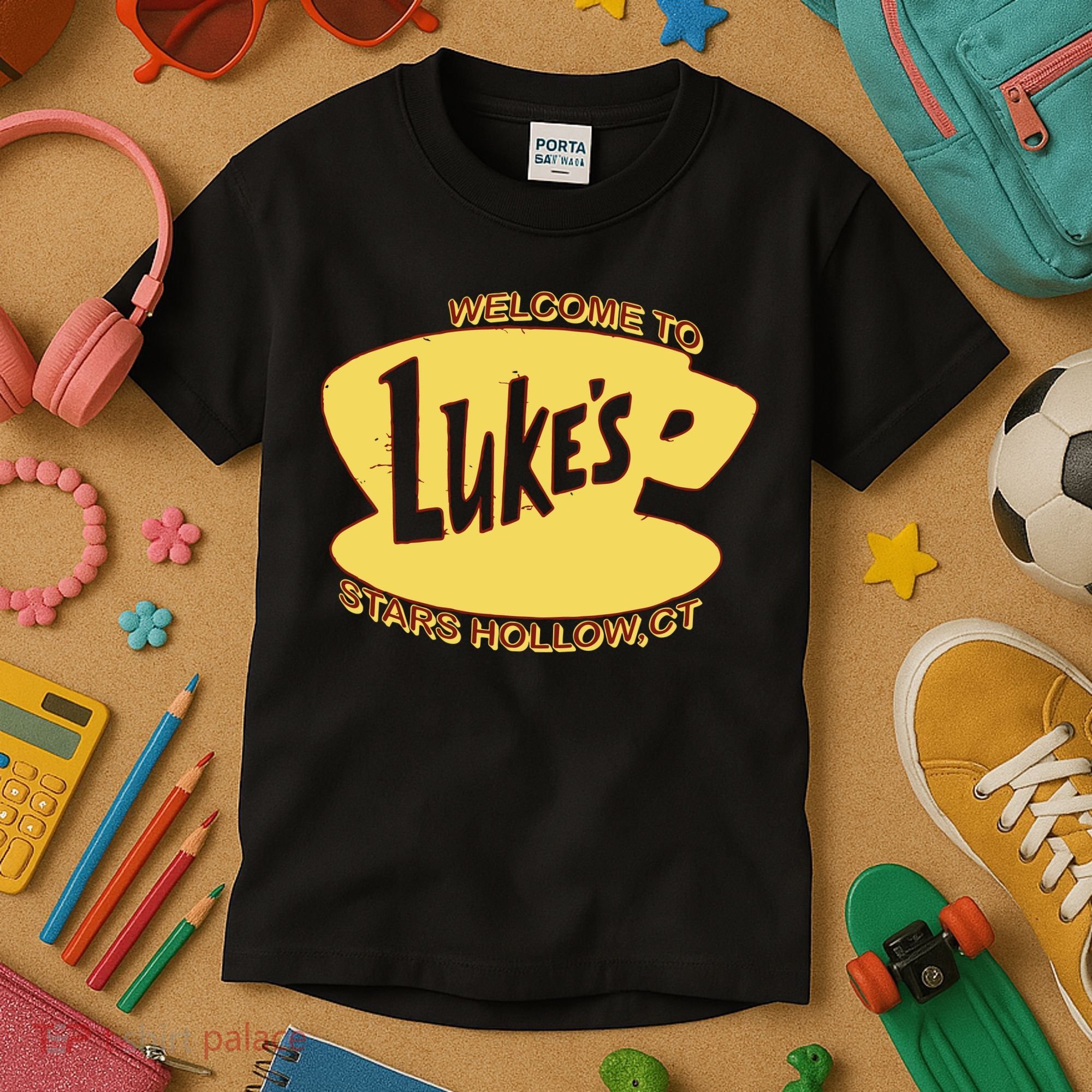 LukeS Diner Stars Hollow Kids T-Shirt