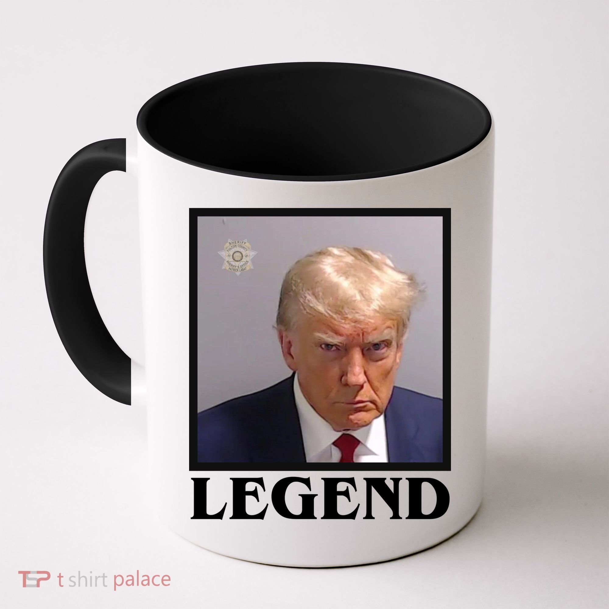 Legend Donald Trump Mugshot Pro Trump Coffee Mug