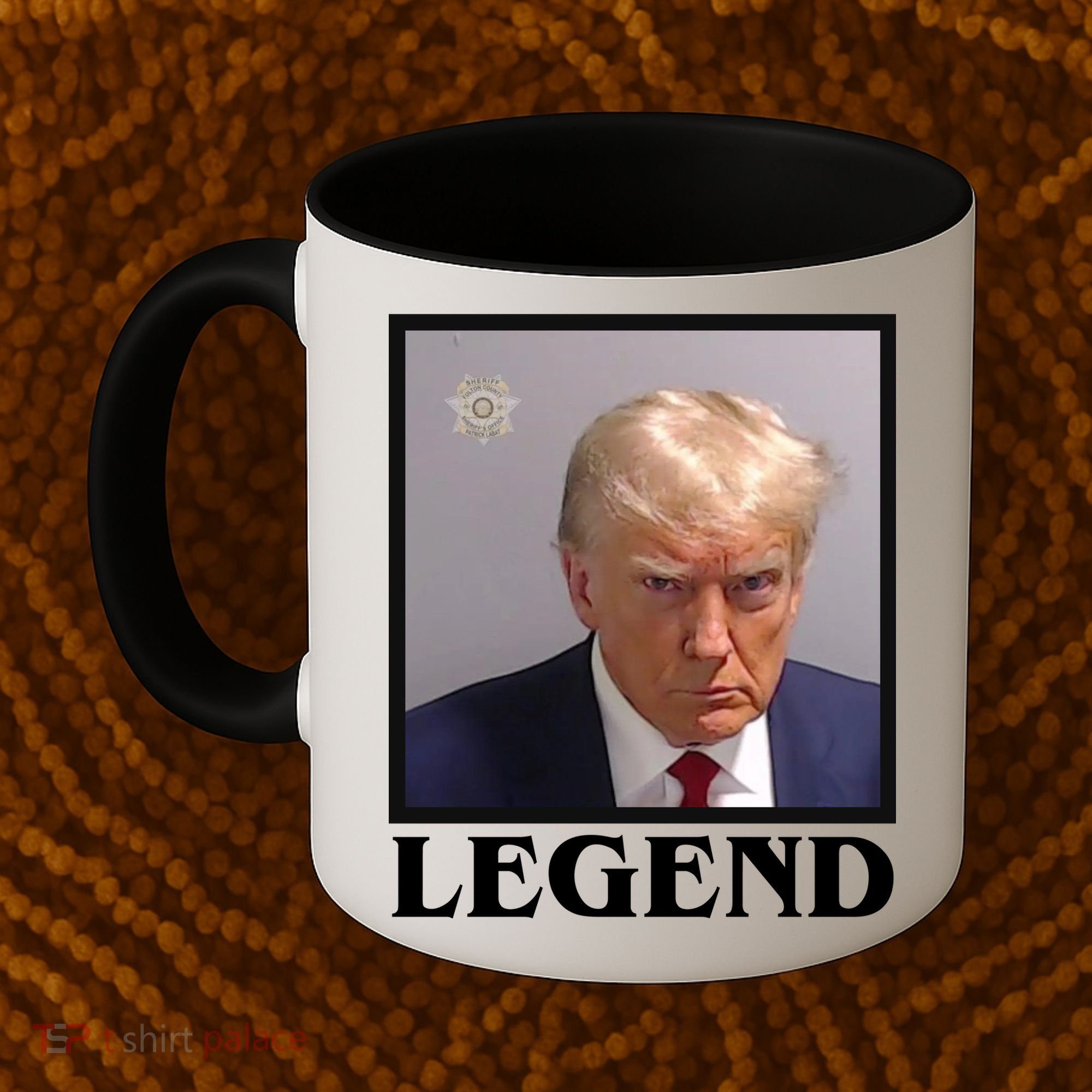 Legend Donald Trump Mugshot Pro Trump Coffee Mug