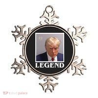 Legend Donald Trump Mugshot Pro Trump Ornament thumb 0