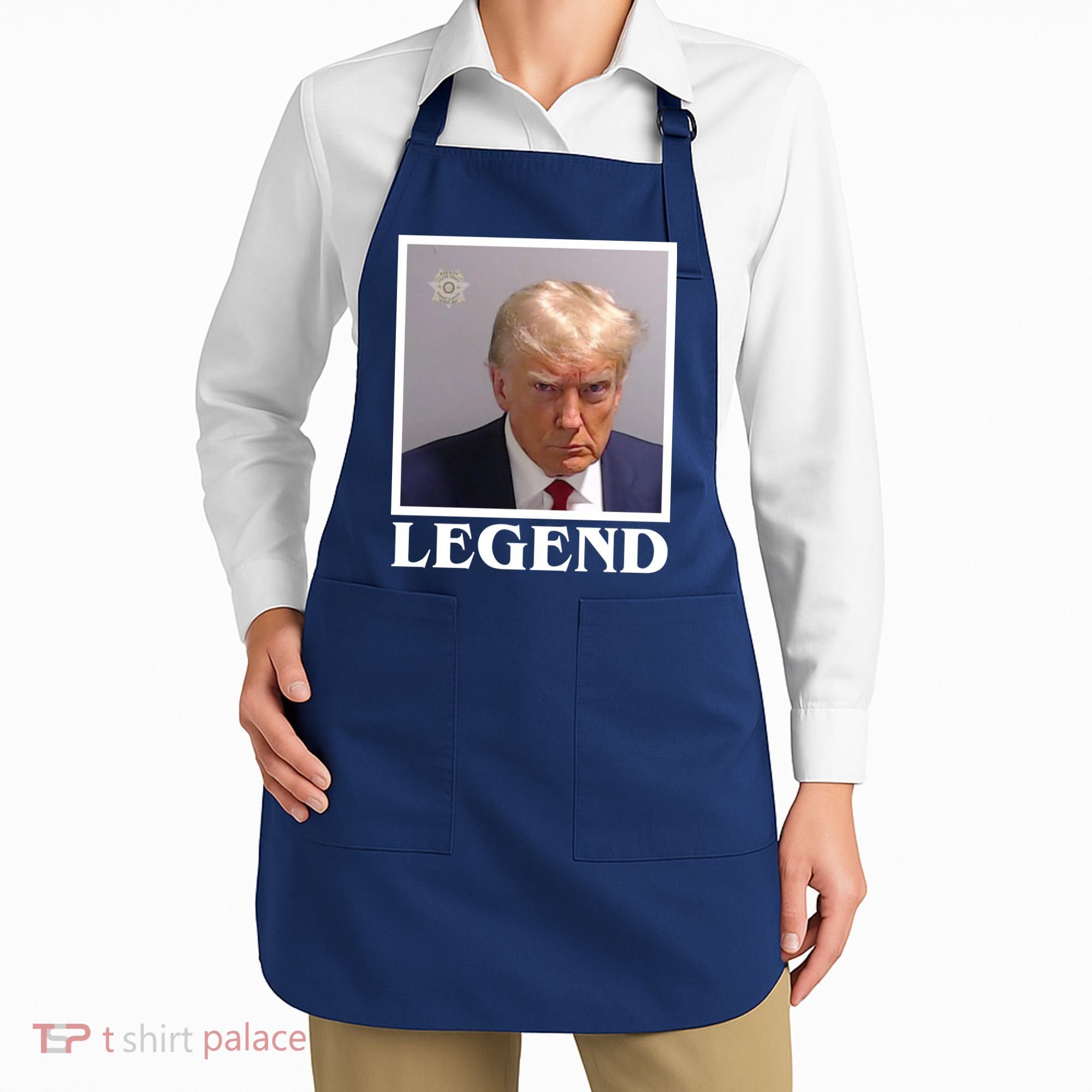 Legend Donald Trump Mugshot Pro Trump Apron