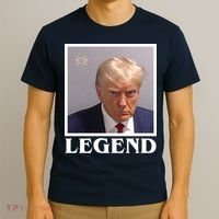 Legend Donald Trump Mugshot Pro Trump T-Shirt thumb 3