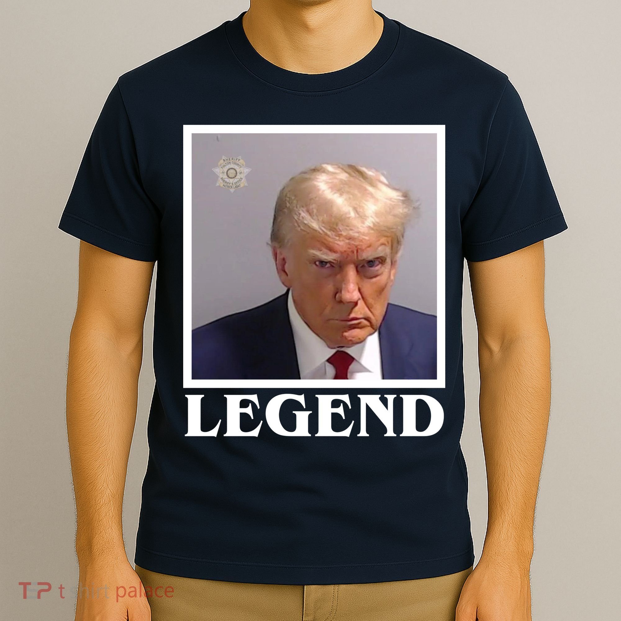 Legend Donald Trump Mugshot Pro Trump T-Shirt