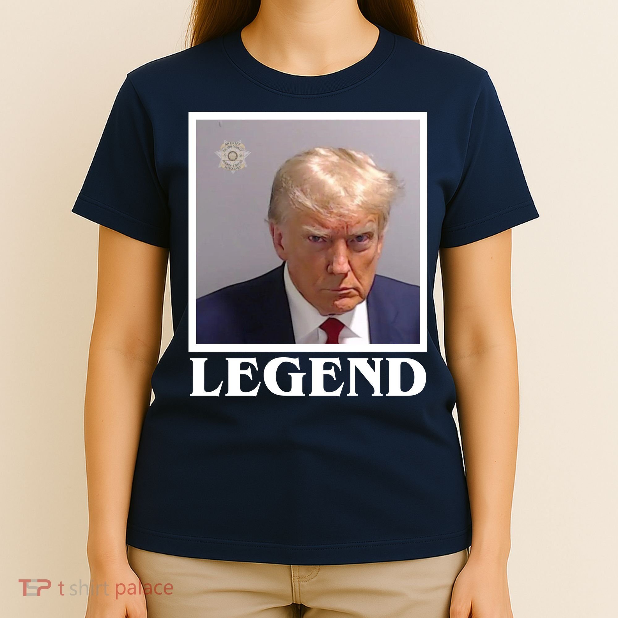 Legend Donald Trump Mugshot Pro Trump T-Shirt